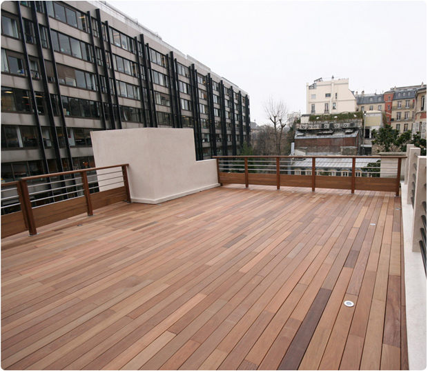 terrasse bois exotique paris ipé parc monceau