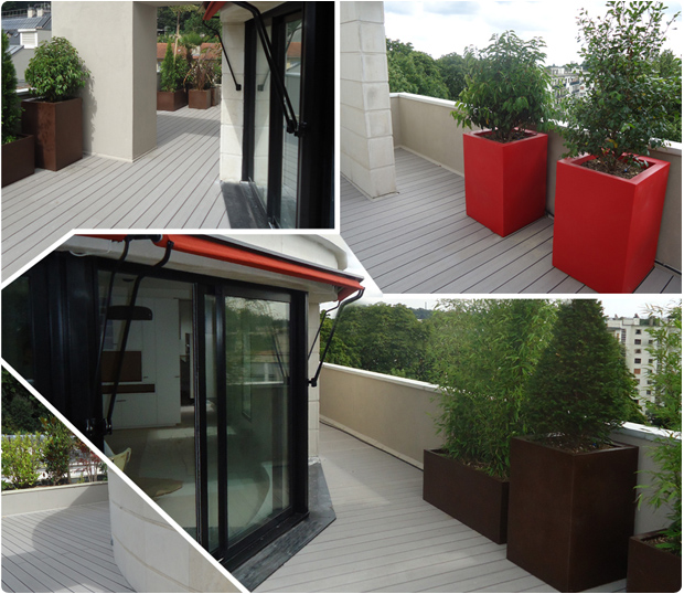 terrasse bois composite timbertech neuilly sur seine