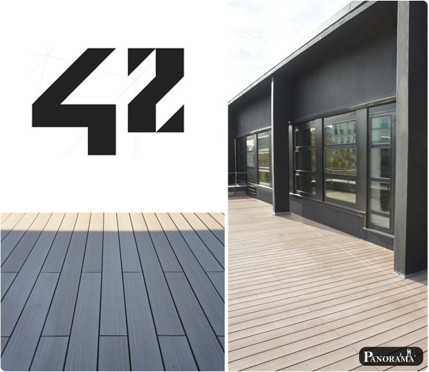 terrasse bois composite timbertech ecole 42 xavier niel paris 17