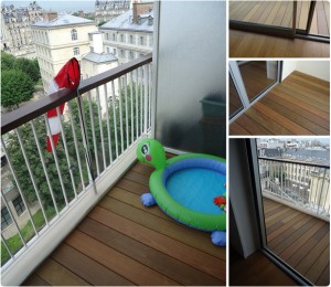 balcon bois exotique ipe paris 75005