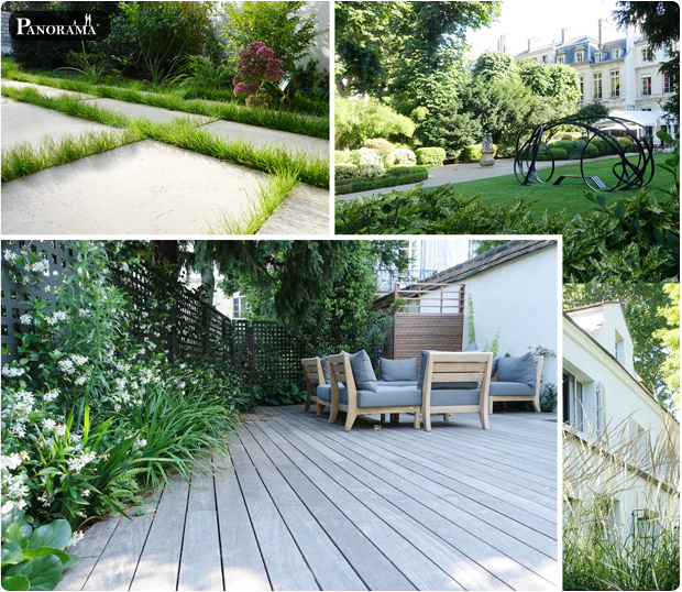 louis benech paysagiste terrasse en ipe boulevard saint germain paris 75007 maison amerique latine panorama terrasses