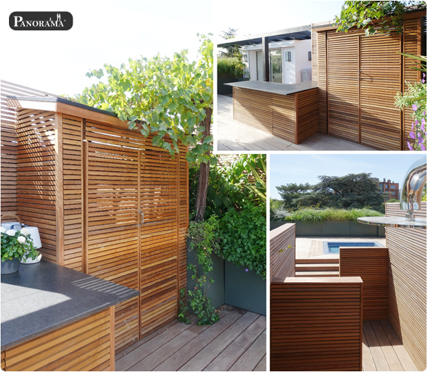 terrasse bois ipe cabane santillane design panorama terrasse roland garros rooftop jacuzzi pergola