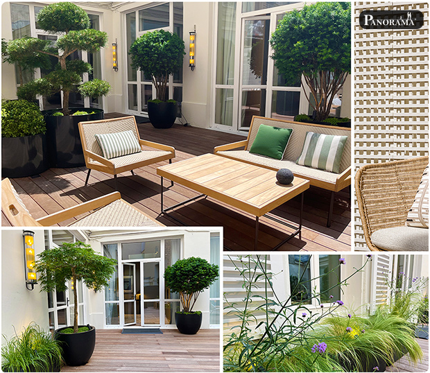 terrasse bois exotique itauba panorama terrasses vegetaux luxe haut de gamme treillages bois bac resine bac aluminium